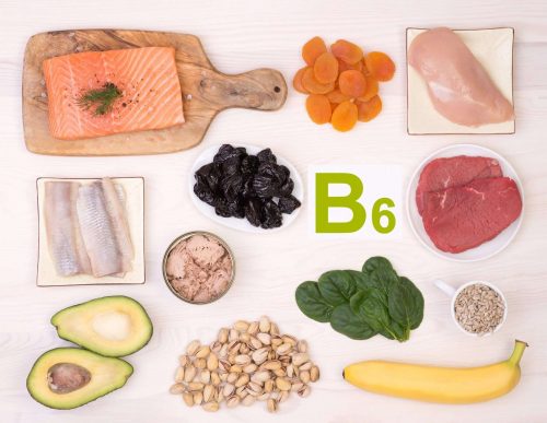 Vitamin B6 có nhiều trong một số loại thực phẩm