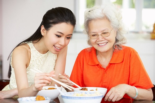 Chế độ ăn uống người cao tuổi đóng một vai trò rất quan trọng